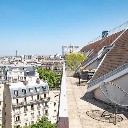 L'envol - Eiffel Tower View, Near Metro Apartamento