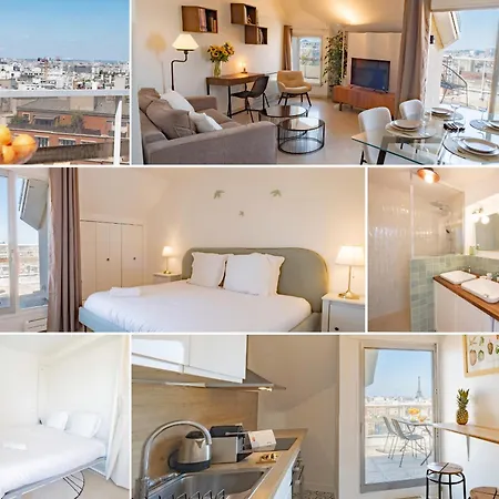 L'envol - Eiffel Tower View, Near Metro París