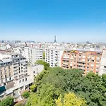 L'envol - Eiffel Tower View, Near Metro Daire Paris