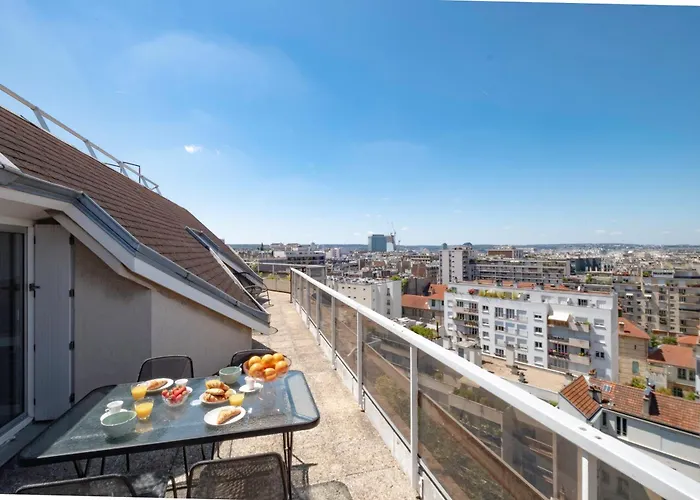Apartmán L'envol - Eiffel Tower View, Near Metro *