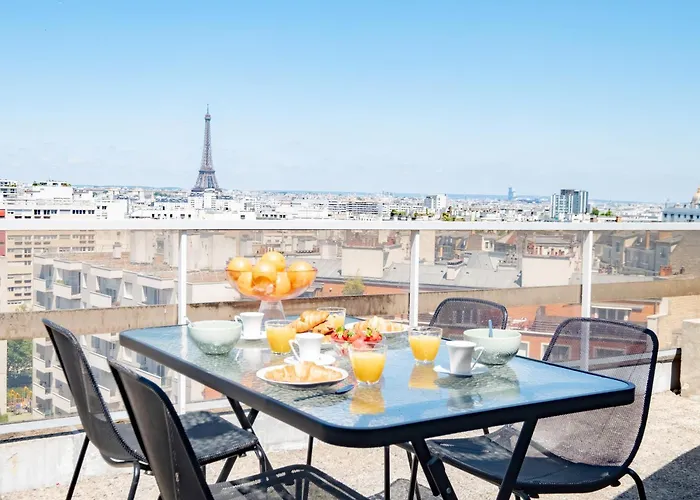 Apartmán L'envol - Eiffel Tower View, Near Metro *